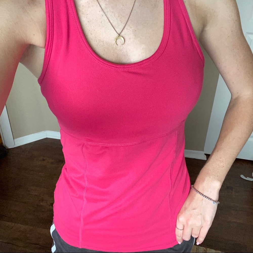 Champion athletic tank top built in bra